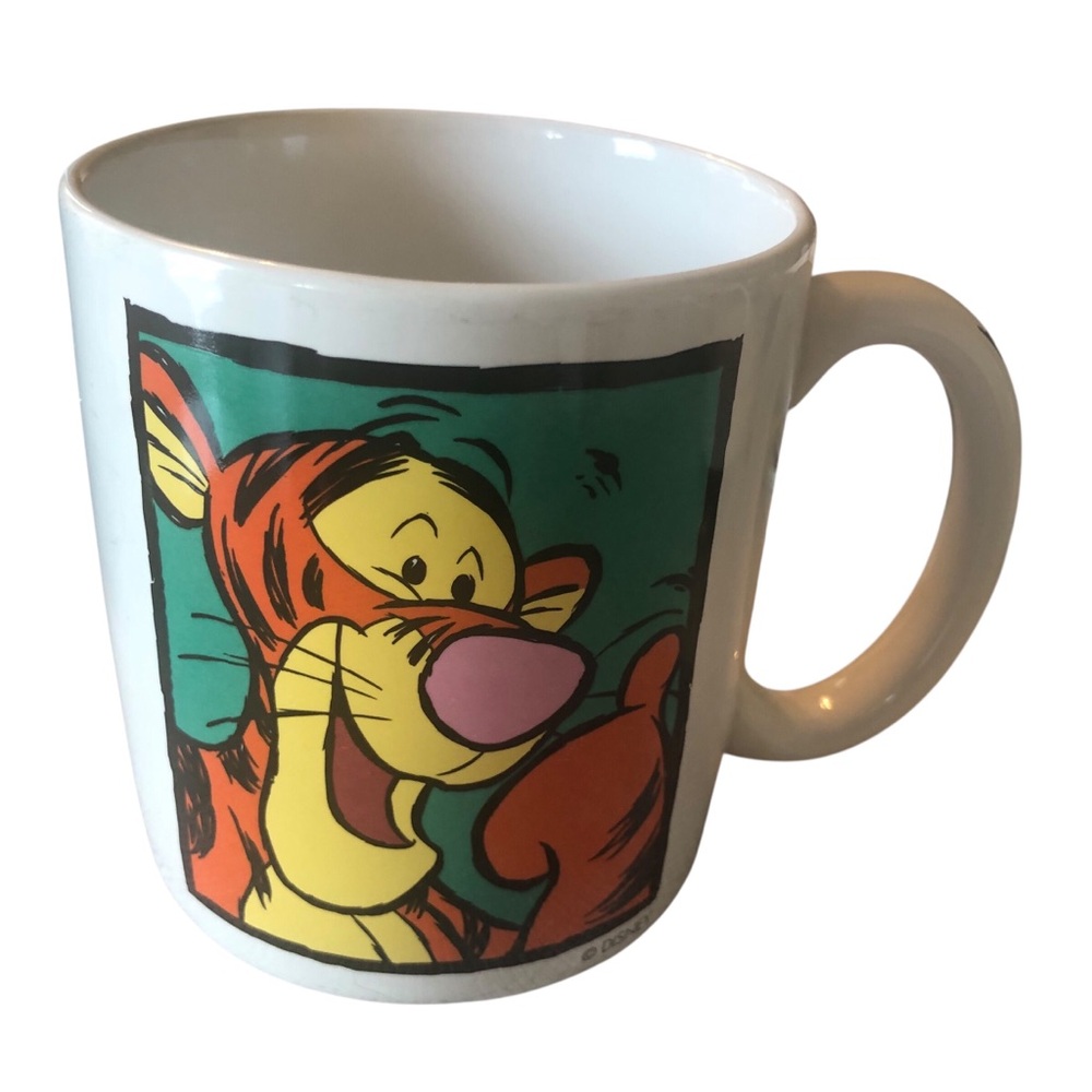 Tigger Disney Mug The Disney Store - a bit of crazing inside see last pic
